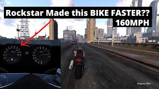 GTA Online: The Hakuchou Drag Bike gets an UPGRADE!? - They Made the BEST Bike FASTER?