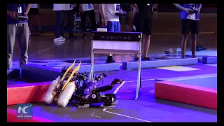 Robot wars at the ROBOTAC contest