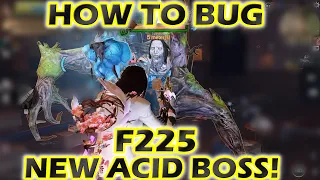 Lifeafter DH F225 New Acid Boss Bug! 5 Ways to Bug The Boss Easily! Death High Season 15