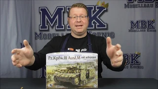 MBK packt aus #274 - 1:35 Panzer III Ausf.M (Takom Blitz 8002)