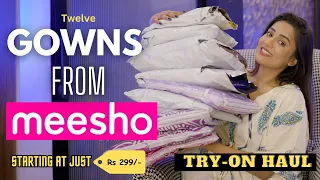 *huge* Meesho Gown collection 🙆🏻‍♀️👗💕 | Tryon Haul | honest Review | gimaashi