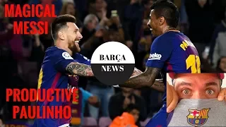 FC Barcelona vs Eibar 6-1 19/09/2017 post match analysis | Messi GOAT | Paulinho shows highlights