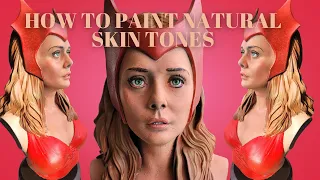 Create Realistic Natural Skin Tones On Your 3D Prints Paint Wanda