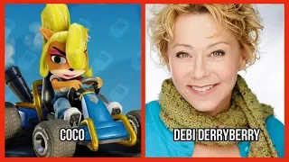 Characters and Voice Actors - Crash Team Racing Nitro-Fueled