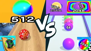 Going Balls vs BallRun 2048