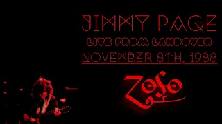 Jimmy Page - Live in Landover, MD (Nov. 8th, 1988)