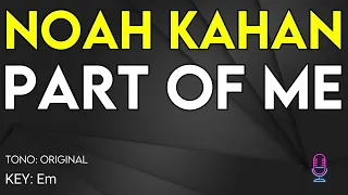 Noah Kahan - Part Of Me - Karaoke Instrumental