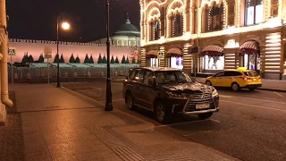 Ночная МОСКВА за рулём нового LEXUS LX