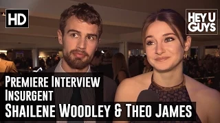Insurgent Copenhagen Premiere Shailene Woodley & Theo James Interview