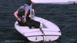 How to Sail - Single Handed How to Gybe: Part 3 of 5: Gybing Afloat