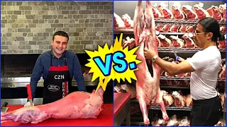 SALT BAE VS CZN BURAK - Better to cut meat