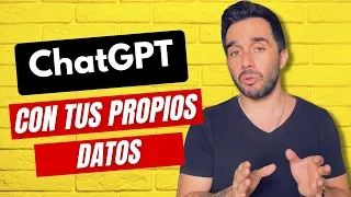 Haz que ChatGPT use tus datos para responder