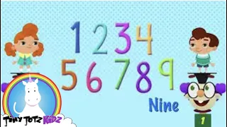 Counting Song | Learn Numbers 1 - 10 | Counting Song Lyric Video | Kids Songs | TinyTotzKidz