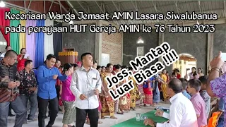 Maena Massal perayaan HUT Gereja Amin ke 76 Tahun di Gereja AMIN Jemaat Lasara siwalubanua, 15/05/22