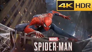 Marvel's Spider-Man PS4-Pro gameplay 【4K HDR】