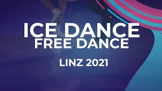 Angela LING / Caleb WEIN USA | ICE DANCE FREE DANCE | Linz 2021 #JGPFigure