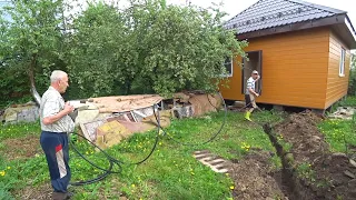 Wiring Our New Dacha House / How does Electricity Reach It?  Different Russia 2021