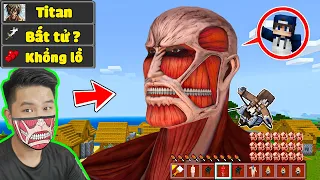 Minecraft, Nhưng bqThanh Là Titan Trong Attack on Titan Troll Ốc...