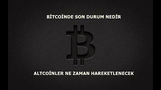 #BİTCOİNDE SON DURUM HAFTALIK KAPANIŞ KAÇ SEVİYESİNDE GELECEK   CANLI TEKNİK ANALİZ  #BİTCOİN