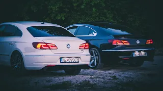 VW CC 3.6FSI V6 Stock Exhaust VS Muffler delete comparsion