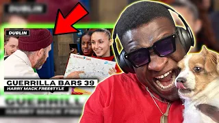 RAPPER REACTS TO | Fire Raps In Ireland | Harry Mack Guerrilla Bars 39 Dublin (REACTION)