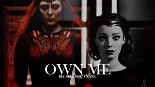 The Maximoff sisters | own me. [AU]
