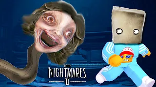 Маленькие Кошмары 2 Ужасная Школа Ужасная Учительница Little Nightmares 2 #2