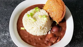 Semi-Homemade Red Beans With Rice | Jazz Up Blue Runners Red Beans Recipe