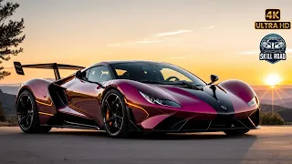 AI-Generated Futuristic Hypercars in 4K | Aerodynamic Designs at Sunset