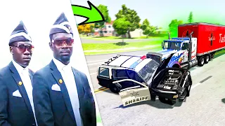 DANCE COFFIN ON FUNERAL MEME COMPILATION #70 | ASTRONOMIA SONG | BeamNG Drive MEMES
