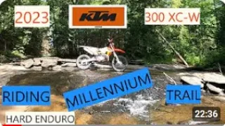 RIDING MILLENNIUM TRAIL  HARD ENDURO