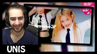 Reacting to UNIS - Dopamine Performance Video