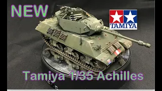 Building the New Tamiya 1/35 Achilles M10 Tank Destroyer Plastic Model kit