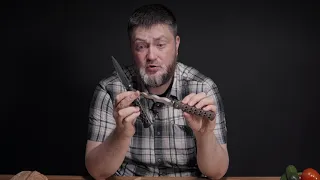 Ритуальный нож для огурцов. Тест Cold Steel KRIS Ti-Lite 4