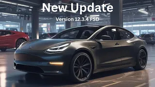 (Supervised) Full Self Driving - Las Vegas | New Update 12.3.4  V12 - Tesla Model 3 Performance