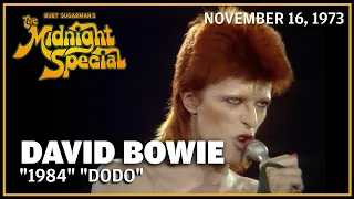 "1984" "Dodo" Medley - David Bowie | The Midnight Special