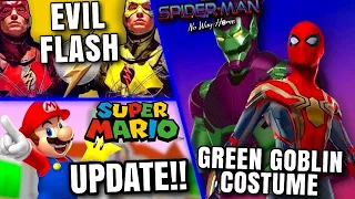 Spider-Man 3 Green Goblin Costume, Super Mario Movie, The Flash Villain & MORE!!