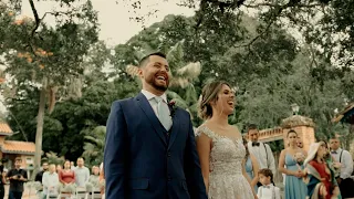 Casamento incrivel e romantico de dia ao ar livre na fazenda