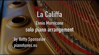 La Califfa - Ennio Morricone, piano solo, Hetty Sponselee, Pianotunes.eu