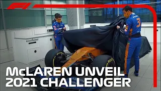 Lando Norris and Daniel Ricciardo Unveil the 2021 McLaren MCL35M!
