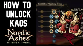 How to Unlock Kaos. The New Character | Nordic Ashes: Survivors of Ragnarok