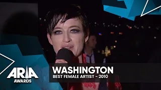 Washington wins Best Female Artist | 2010 ARIA Awards