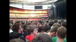 Green Day June 1st 2013 Crowd sing Queen Bohemian Rhapsody