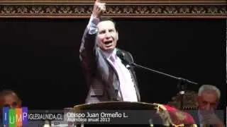 PREDICACION OBISPO JUAN ORMEÑO ASAMBLEA2013