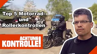 Top 5 Motorrad- und Rollerkontrollen: Einsicht? Fehlanzeige! | Kabel Eins | Achtung Kontrolle