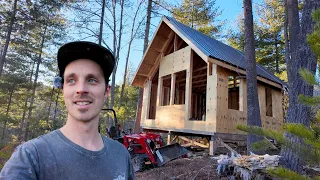 Mountain Cabin Build - Building the Loft