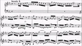 Bach Invention No.2 in C Minor BWV 773 Sheet Music