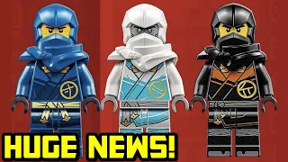 Ninjago Dragons Rising JAY, ZANE, and COLE Revealed!! 🐲