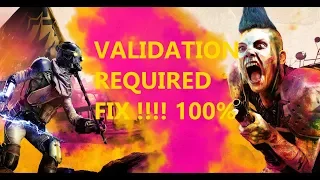 Rage 2-------HOW TO FIX VALIDATION REQUIRED FOR CRAKED USERS