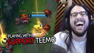 PLAYING WITH TEEMO SUPPORT...